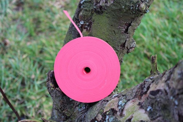 Fährtenmarkierungsband Pink