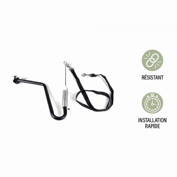 Fahrrad-Hängeset mit Hundeleine