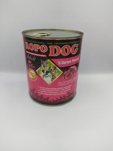 RopoDog 5-Sorten Fleisch