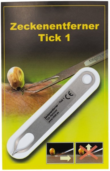 Zeckenentferner Edelstahl