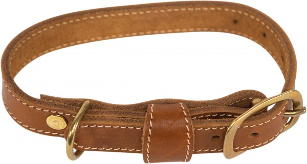 Halsband aus Rind-Vollleder