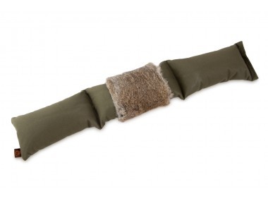 Dummy 3-teilig khaki mit Kaninchenfellring