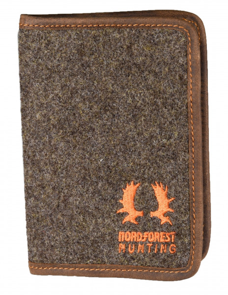 Jagdscheinetui Wollfilz