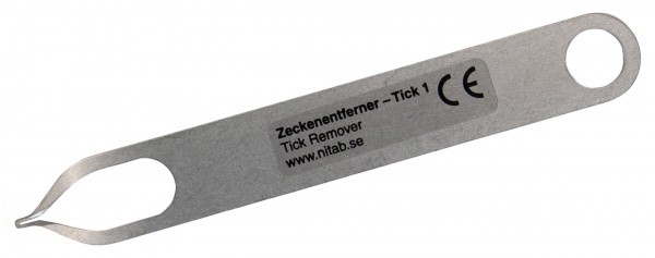 Zeckenentferner Edelstahl